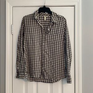 Buffalo check button down